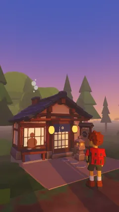 An inn by the trail